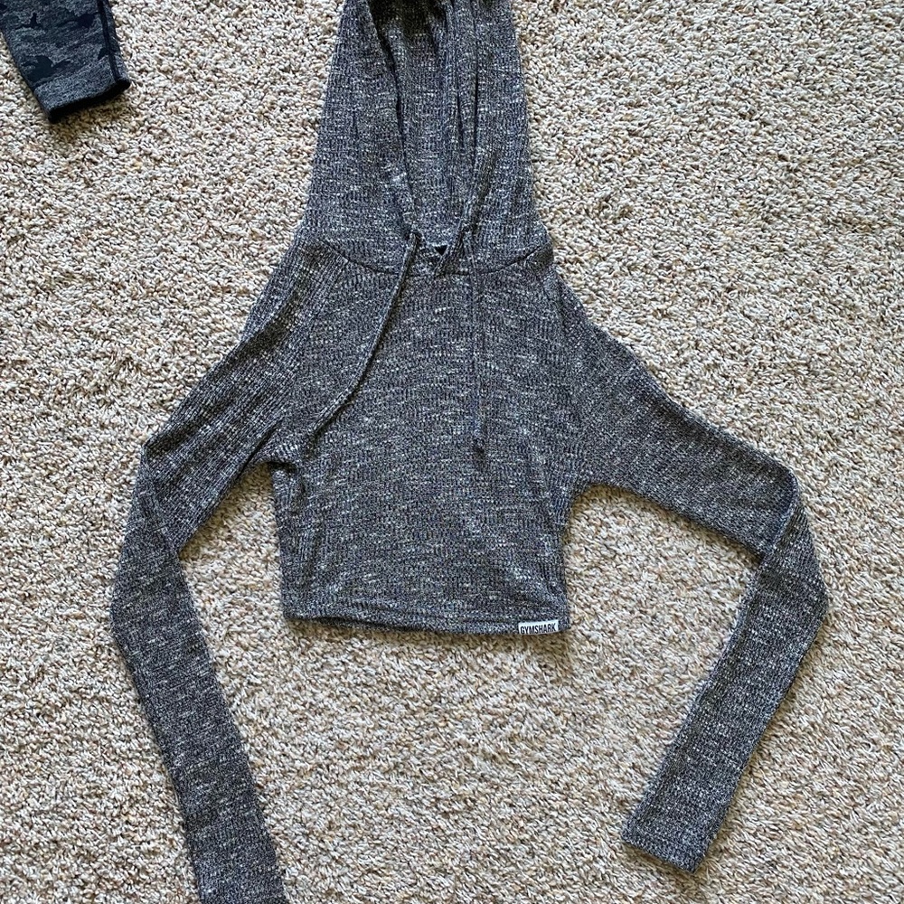 Gymshark crop hoodie size small